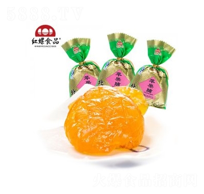 紅螺食品蘋果脯蜜餞500g