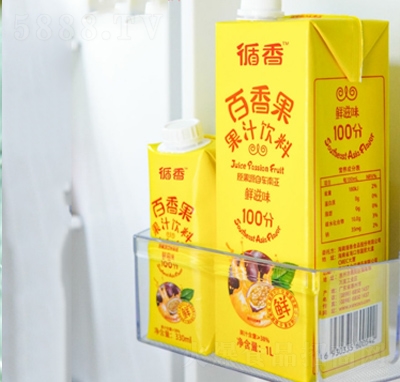 循香百香果果汁飲料1L