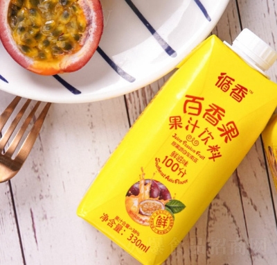 循香百香果果汁飲料330ml