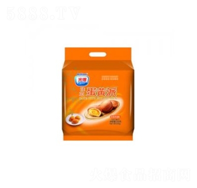 光明注心蛋黃派奶油味250g