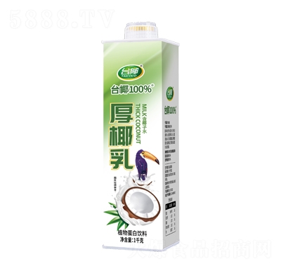 臺椰厚椰乳植物蛋白飲料1千克招商代理
