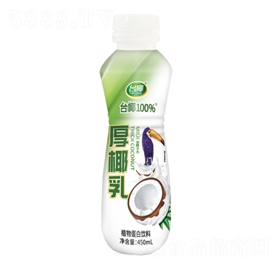 臺椰厚椰乳植物蛋白飲料450ml招商代理