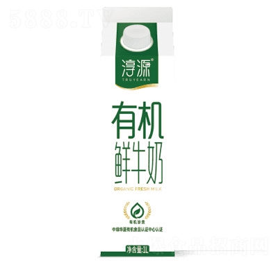 天友淳源有機鮮牛奶1L純牛奶招商