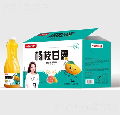 一品云臺楊枝甘露復合果汁飲料1.22升lX8瓶招商代理