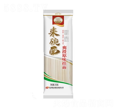 陳克明來(lái)碗面爽滑原味掛面418g速食面條