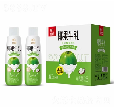 鮮王椰果牛乳乳酸菌飲品1.25LX6瓶