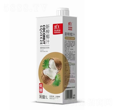鮮王新榨椰子植物蛋白飲料1L