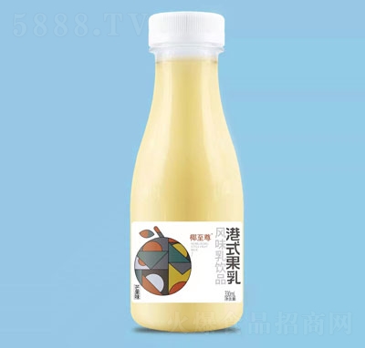 椰至尊港式果乳風味乳飲品芒果味330ml
