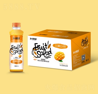 玉川果園水果沙拉芒果味復(fù)合果汁飲料500ml×15瓶