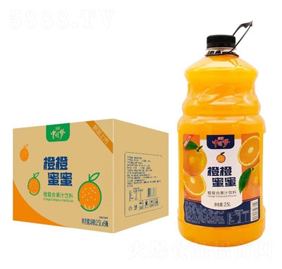 國傲橙復(fù)合果汁飲料夏季果汁飲料大桶果汁