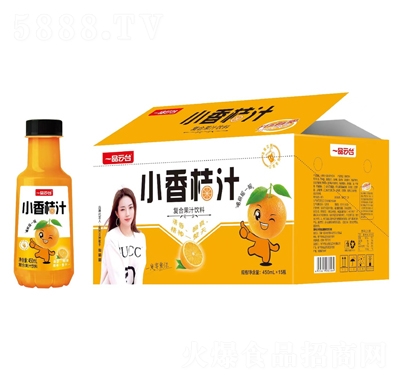 一品云臺小香桔汁復合果汁飲料450mlX15瓶