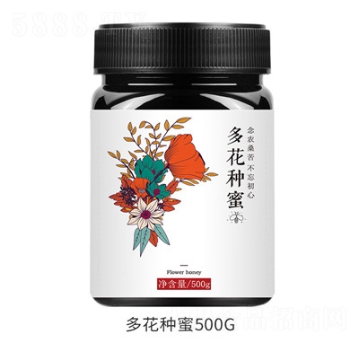 譚氏結(jié)晶蜂蜜500g原蜜瓶裝新鮮多花種蜜蜂場(chǎng)代發(fā)