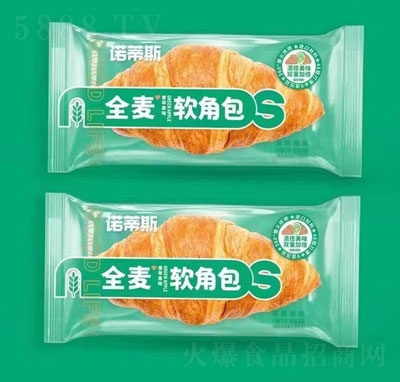 諾蒂斯全麥軟角包面包休閑糕點(diǎn)