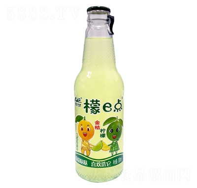 品世檬e點(diǎn)金桔檸檬果汁飲料玻璃瓶果汁