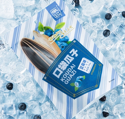 徽記瓜子106g口袋瓜子藍莓味葵花籽炒貨休閑食品招商