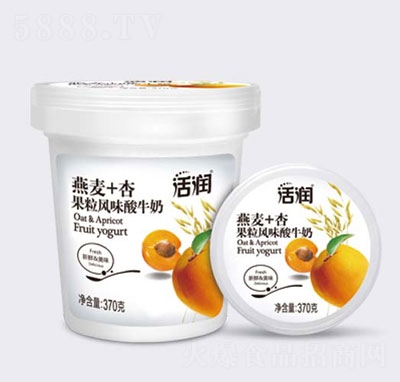 新希望天香活潤燕麥+杏果粒風(fēng)味酸牛奶