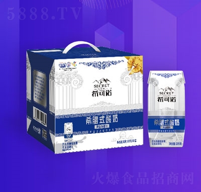 花花牛?？芍Z希臘式酸奶