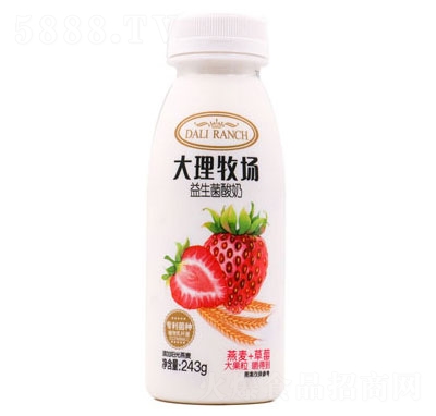 歐亞大理牧場益生菌酸奶發(fā)酵酸奶草莓味