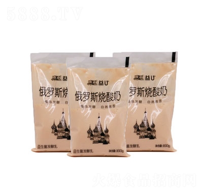 歐亞俄羅斯炭燒酸奶袋裝酸奶招商
