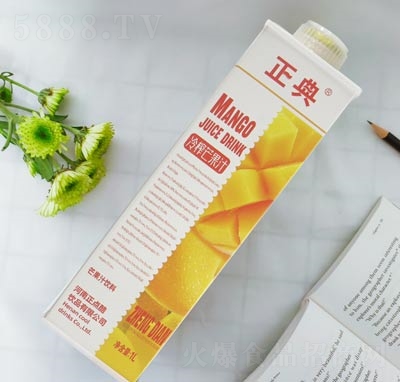 正典冷榨芒果汁果汁飲料辦公室飲品招商代理1L