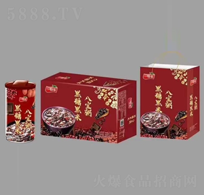 一特樂(lè)黑糖黑米八寶粥方便速食招商代理