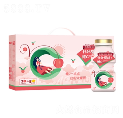 宜養(yǎng)針葉櫻桃乳酸菌100mlX24瓶