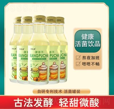 阿凡提康普茶飲料260毫升夏季飲品招商代理
