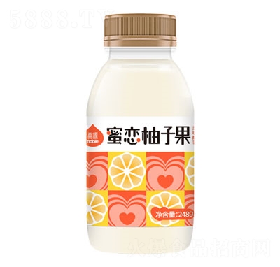 奶牛夢工場真源蜜戀柚子果風味酸奶