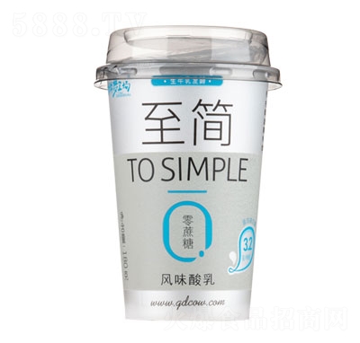 奶牛夢工場至簡0蔗糖風味酸乳酸奶