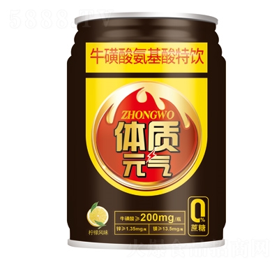 中沃250ml體質(zhì)元氣?；撬岚被崽仫嫏幟曙L味
