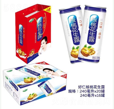 好仁好露核桃花生露