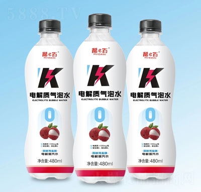 酷e百電解質(zhì)氣泡書電解質(zhì)水荔枝海鹽味