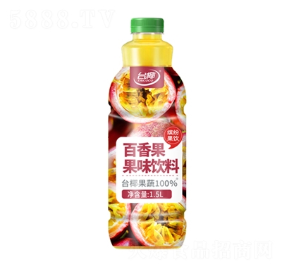 臺椰百香果果味飲料1.5L