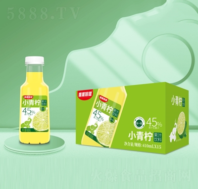 唯唯倍健小青檸果汁飲料410mlX15瓶