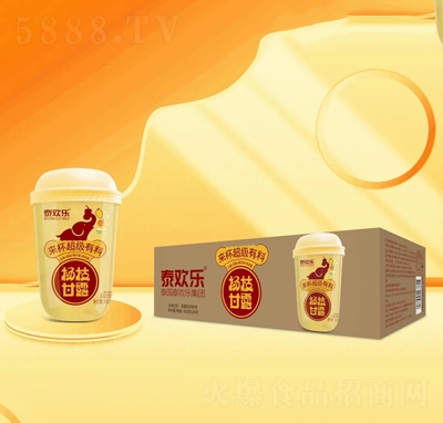 泰歡樂楊枝甘露風(fēng)味飲料450克X24杯