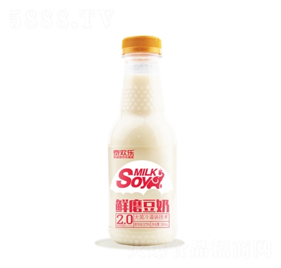 泰歡樂鮮磨豆奶植物蛋白飲料500毫升
