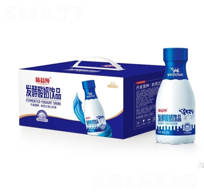 味益純發(fā)酵酸奶原味320MLX15瓶
