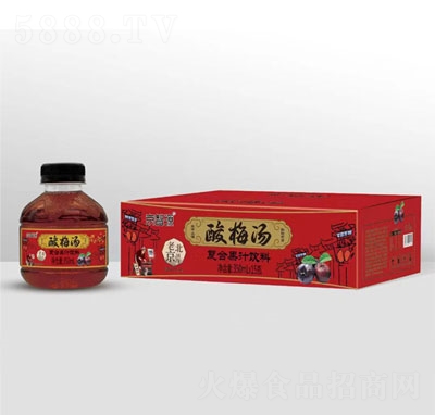 京智源酸梅湯復合果汁飲料350mlX15