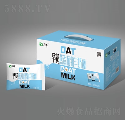 頂羊燕麥植物羊奶復合蛋白飲料205gX12
