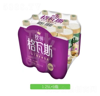 秋林格瓦斯益生菌發(fā)酵飲料百香果