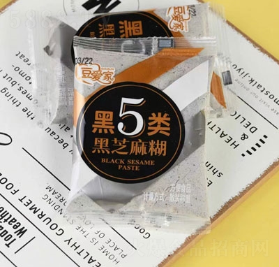 豆愛(ài)家黑五類黑芝麻糊沖調(diào)品