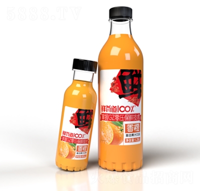 鮮有道100%香橙復(fù)合果汁飲料400ml