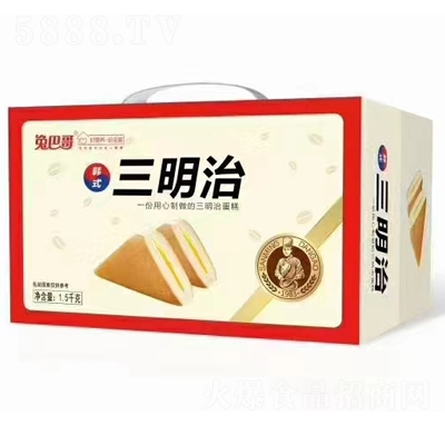 兔巴哥韓式三明治禮盒1.5kg