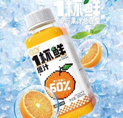 正儂1杯鮮橙汁復合果汁飲料380ml