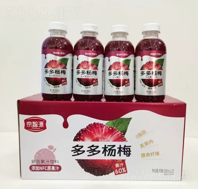 京智源復合果汁楊梅汁500ml×15