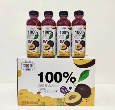 京智源復合果汁西梅汁500ml×15