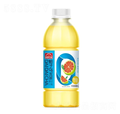 呆呆の茶柚子烏龍茶果汁飲料600ml