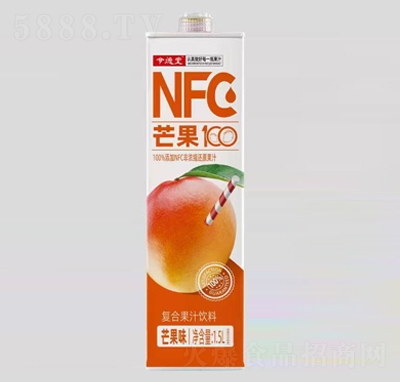令德堂NFC芒果味復(fù)合果汁飲料1.5L
